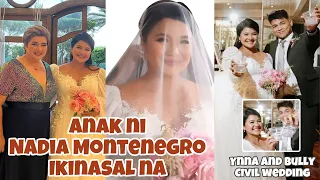 ANAK NI NADIA MONTENEGRO NA SI YNNA ASISTIO IKINASAL NA SA VIVERE HOTEL NAGANAP ANG CIVIL WEDDING