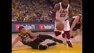 Foul On Lebron James Or Steph Curry ?