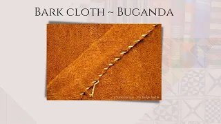 MINDS Textile Showcasing - Barkcloth ~ Buganda