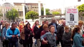 Митинг Харьков 2014 05 09 Стотысячный митинг в честь дня победы в Харькове!