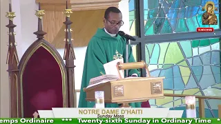 Twenty-sixth Sunday in Ordinary Time // 12:00 PM Mass Celebration // 09.25.22