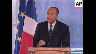 WRAP Chirac comments on Iraq