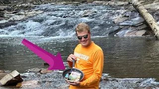 Fishing for wild Trout deep in the mountains (catch and cook) #trout #mountains #fishing