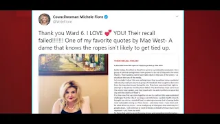 Councilwoman Michele Fiore responds to failed recall effort