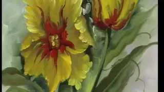 The Beauty of Oil Painting, Series 1, Episode 18 " Painters Tulips "