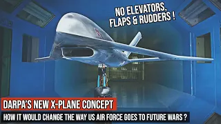 #Darpa CRANE #Xplane will maneuver with Air Bursts !