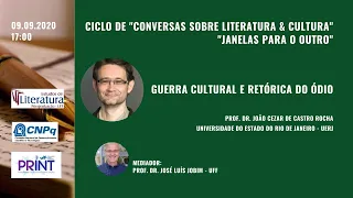"Janelas para o outro" com Prof. Dr. João Cezar de Castro Rocha