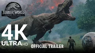 Jurassic World: Fallen Kingdom [4K]| Official Trailer UHD