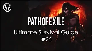 The Path Of Exile Indepth Survival Guide #26 - Killing Maligaro & Living Off The Land In Action!