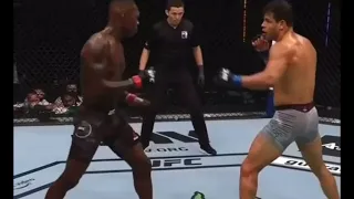 Israel Adesanya vs Paulo Costa CRAZY KNOCKOUT