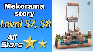 Mekorama Story Level 57, 58 all-stars | Mekorama Gameplay | Mekorama Walkthrough | Invincible SiGog