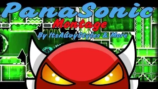 [MONTAGE] [FULL] PanaSonic [INSANE DEMON] by ItsAdvyStyles & More - Geometry Dash | Little Alex