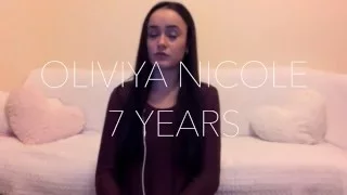 Lukas Graham - 7 years (LIVE acoustic cover) - Oliviya Nicole