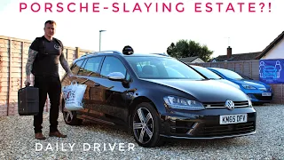 Is the VW Golf R Estate the perfect daily driver for a Petrolhead?! ⚙️😀⛽️