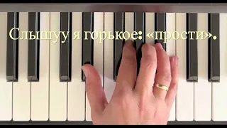 МЕЛОДИЯ /Ты моя мелодия/ Магомаев «караоке» с мелодией на фортепиано