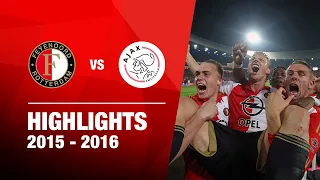 Wat een ontlading! | Highlights Feyenoord - Ajax | KNVB Beker 2015-2016