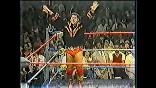 Pedro Morales vs Mr Saito   Championship Wrestling July 17th, 1982