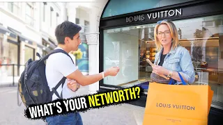 Asking Louis Vuitton Shoppers What They Do For a Living?