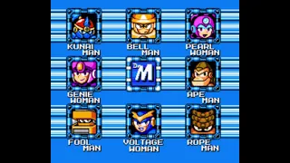 mega man maximum Stage Select and Robots