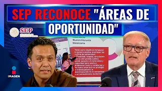 Libros de texto: Director de Materiales Educativos de la SEP defiende los contenidos | Francisco Zea