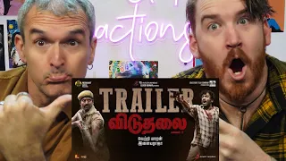 Viduthalai Part 1 - Official Trailer | Ilaiyaraaja | Soori | Vijay Sethupathi REACTION!!