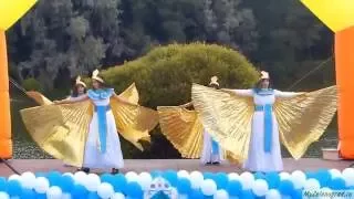 "Крылья" (египетский танец). Исполняет группа "Эшта"