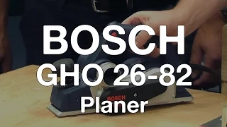 Bosch GHO 26-82 Planer - ITS TV