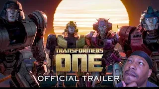 Transformers One | Official Trailer | Reaction Video!