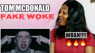 sheeeesshhh!!🔥 first hearing "Tom Mcdonald" Fake Woke | reaction