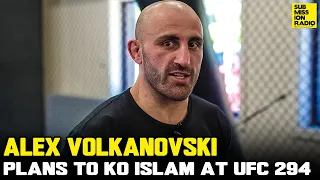 Alex Volkanovski on Islam Makhachev UFC 294 Rematch: "I plan on knocking him out"