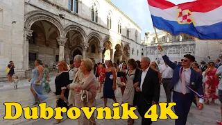 Dubrovnik, Croatia. Walking tour [4K].