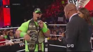 Triple H Mocks John Cena The Way He Talk And Where He Is From