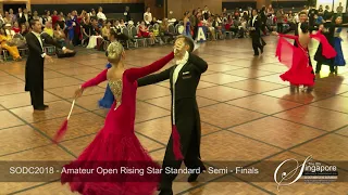 SODC2018 - Amateur Open Rising Star Standard Semif Final & Final