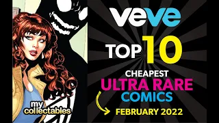 TOP 10 CHEAPEST Ultra Rare Comics in Veve RIGHT NOW! Top 5 Gainers Too!