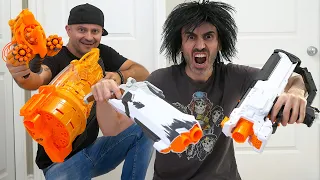 NERF Rival vs NERF Doomlands! Which One Wins?!