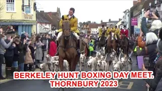 BERKELEY HUNT BOXING DAY MEET.THORNBURY 2023