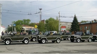 Омский гарнизон. Военная техника [1] Парад 9 мая 2015 г.