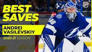 Best Andrei Vasilevskiy Saves from the 2020-21 NHL Season