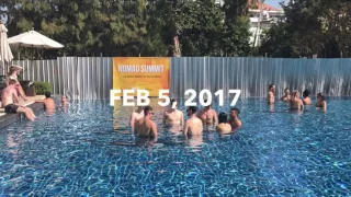 NOMAD SUMMIT AFTERPARTY 2/5/17 - Chiang Mai nightlife - Zoe bar, Spicy Club, pool party w fans!