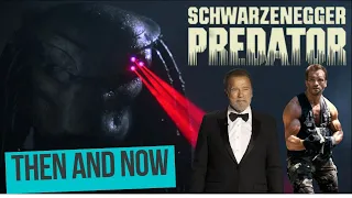 SCHWARZENEGGER - PREDATOR CAST ⭐️ Then and Now 2024