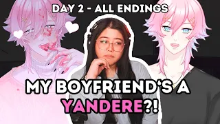 He Can't Be A Yandere... No Way! | 14 Days With You - DAY 2 | Yandere Dating Sim Game