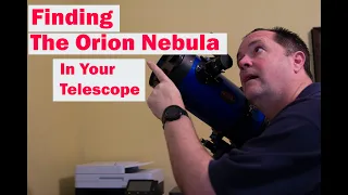 The Orion Nebula Through the Telescope