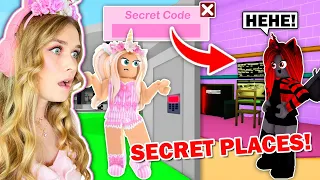 HIDE And SEEK In *TOP SECRET* PLACES In Brookhaven! (Roblox)