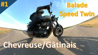 Chevreuse et Gâtinais - Triumph Speed Twin #1