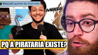A IMPORTÂNCIA da PIRATARIA na INTERNET | Luba Reage (@BrunoRataque)