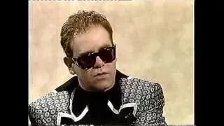 Elton John & Jennifer Rush - (Interview on The Wogan Show 1987) HD