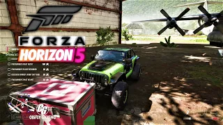 Forza Horizon 5 Adventure Wilds - Jungle Expedition All accolades Big Cat barn Find