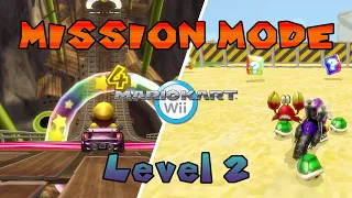 MISSION MODE Level 2 in MARIO KART WII | Variety Pack 2.0