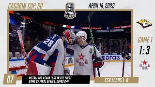 2022 KHL Gagarin Cup Playoffs in 60 seconds - 18 April