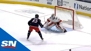 GOTTA SEE IT: Blue Jacket’s Alexandre Texier Scores One-Handed Shootout Goal Of The Year Candidate